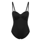Women Black 1 Piece Swimwear