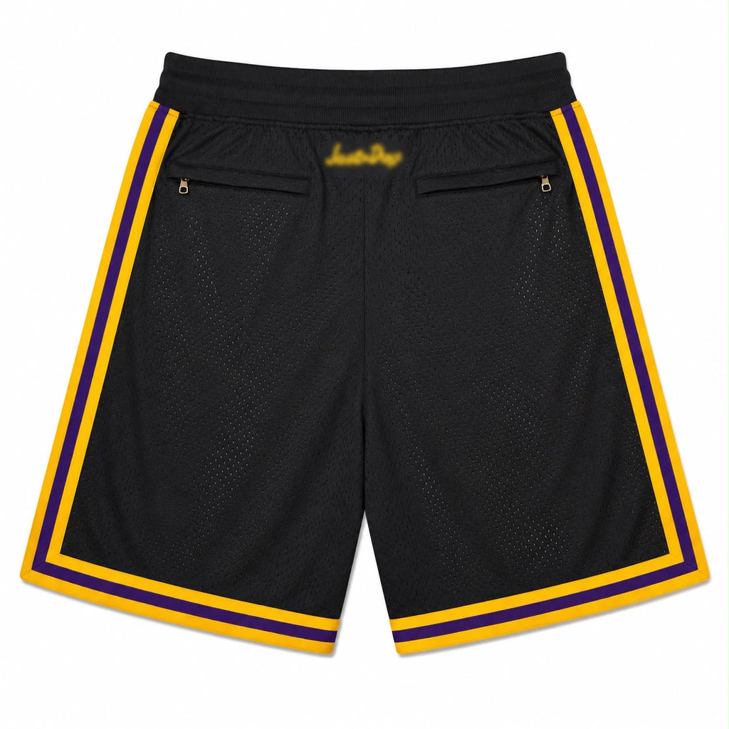 NBA Los Angeles Lakers Kobe Bryant 8 24 Basketball Shorts-Regular Fit-