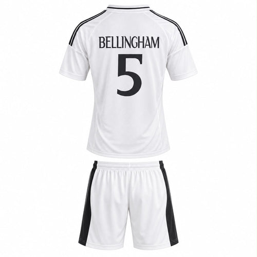 Jude Bellingham Real Madrid Home Football Kit