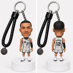 Basketball Players Statue Keychains