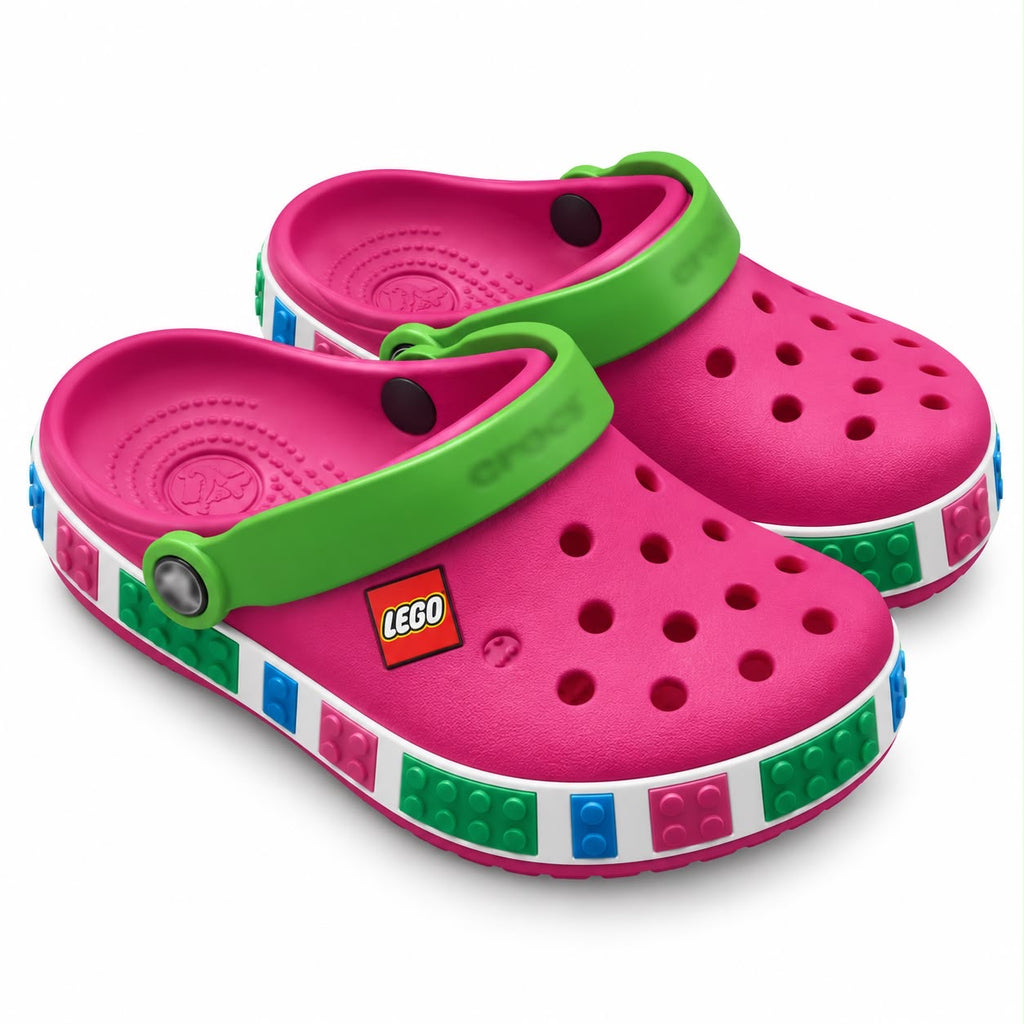 Breathable Graphic Kids Clogs