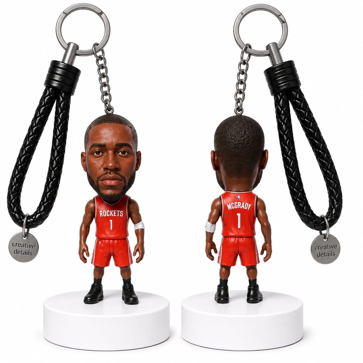 Basketball Players Statue Keychains