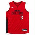 Miami Heat Dwyane Wade #3 Heat Culture Basketball Jersey