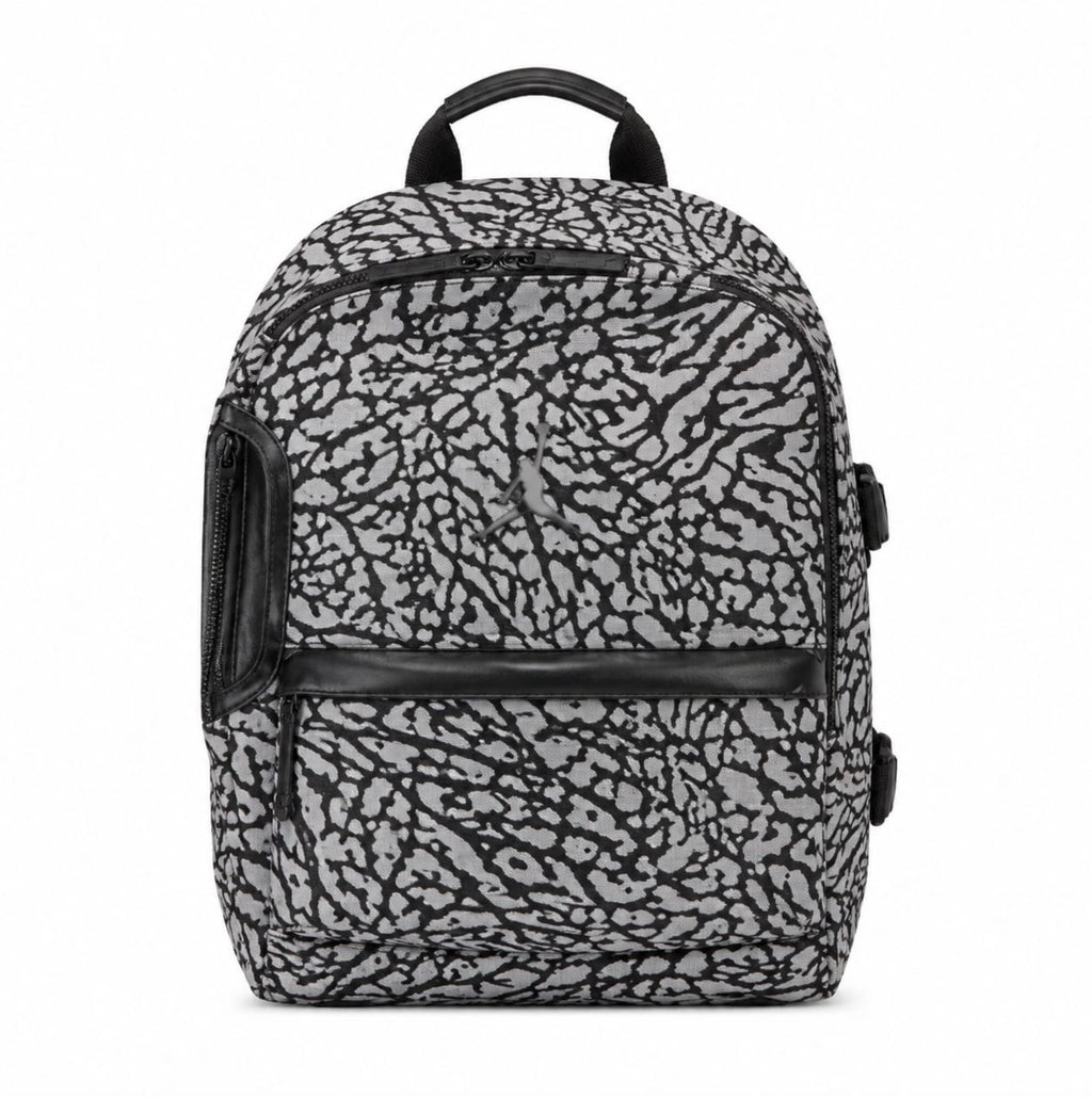 Monogram Denim Casual Backpack | 21L Everyday School & Travel Bag