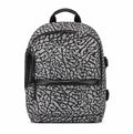 Monogram Denim Casual Backpack | 21L Everyday School & Travel Bag