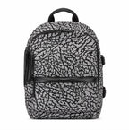 Monogram Denim Casual Backpack | 21L Everyday School & Travel Bag