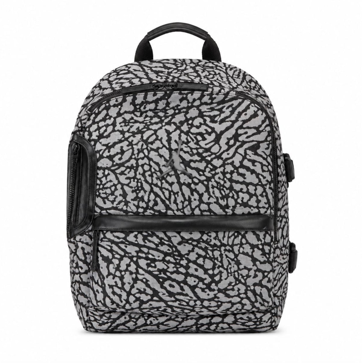 Monogram Denim Casual Backpack | 21L Everyday School & Travel Bag