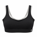 KORE Women's Padded Laser-Cut Sport Bra
