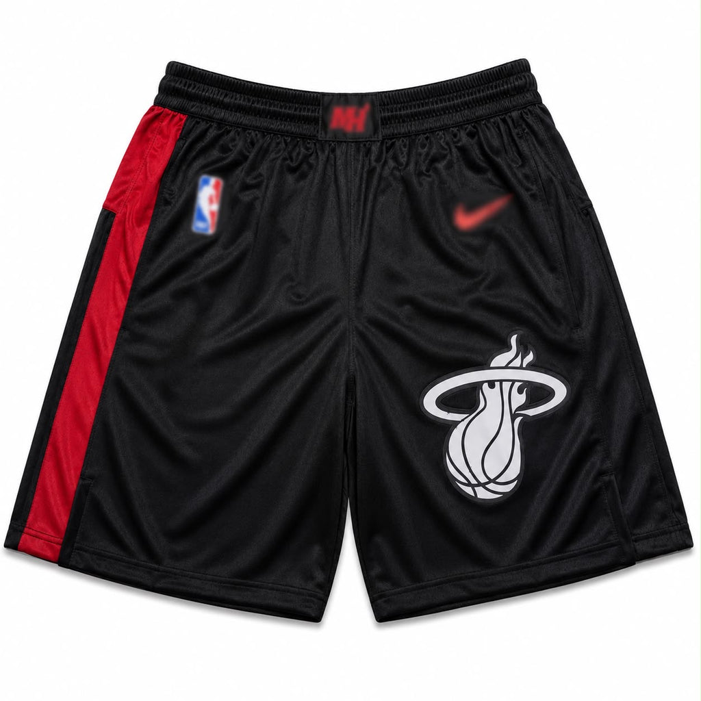 NBA Miami Heat Icon Edition Basketball Shorts-Regular Fit-