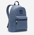 Monogram Denim Casual Backpack | 21L Everyday School & Travel Bag