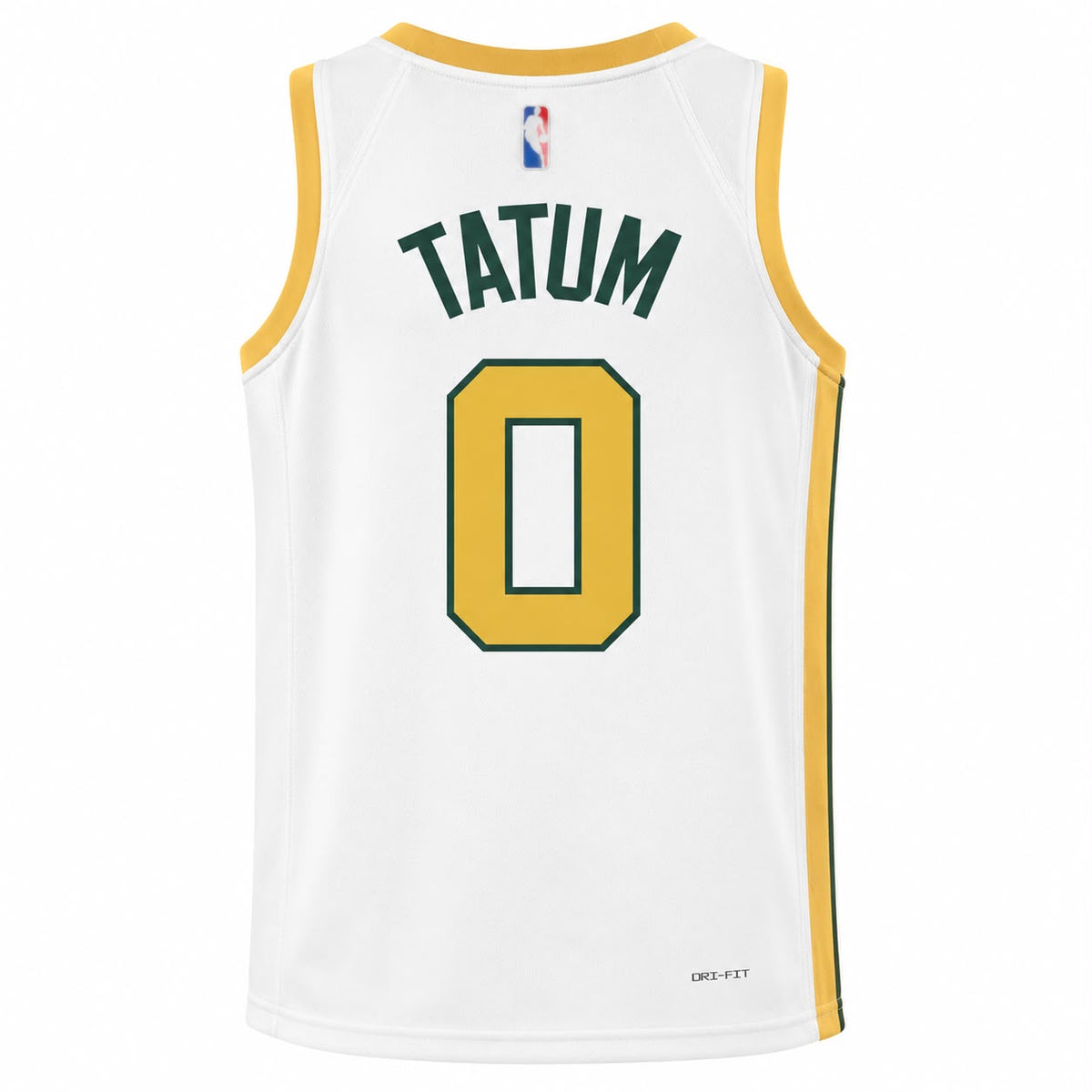 Boston Celtics Jayson Tatum #0 White Basketball Jersey