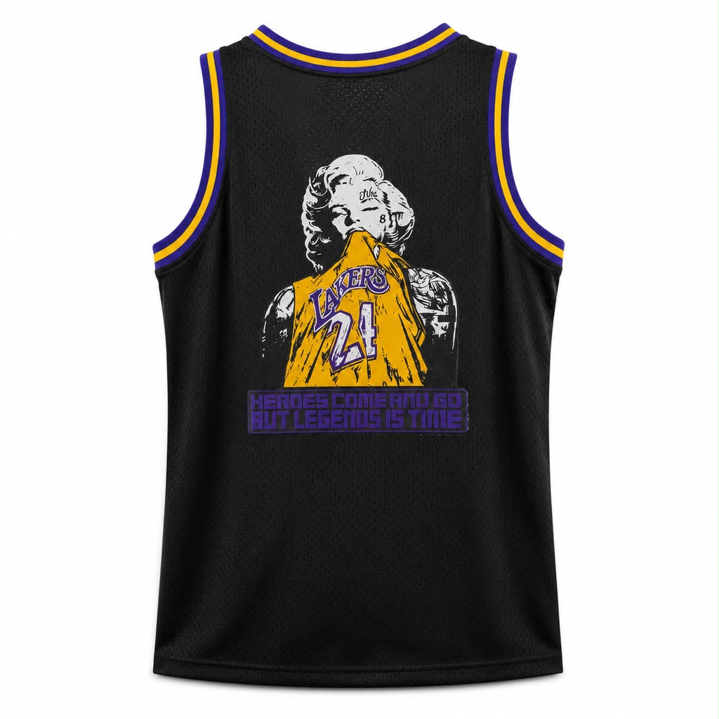 Kobe Bryant 324 Los Angeles Lakers Tribute Graphic Jersey