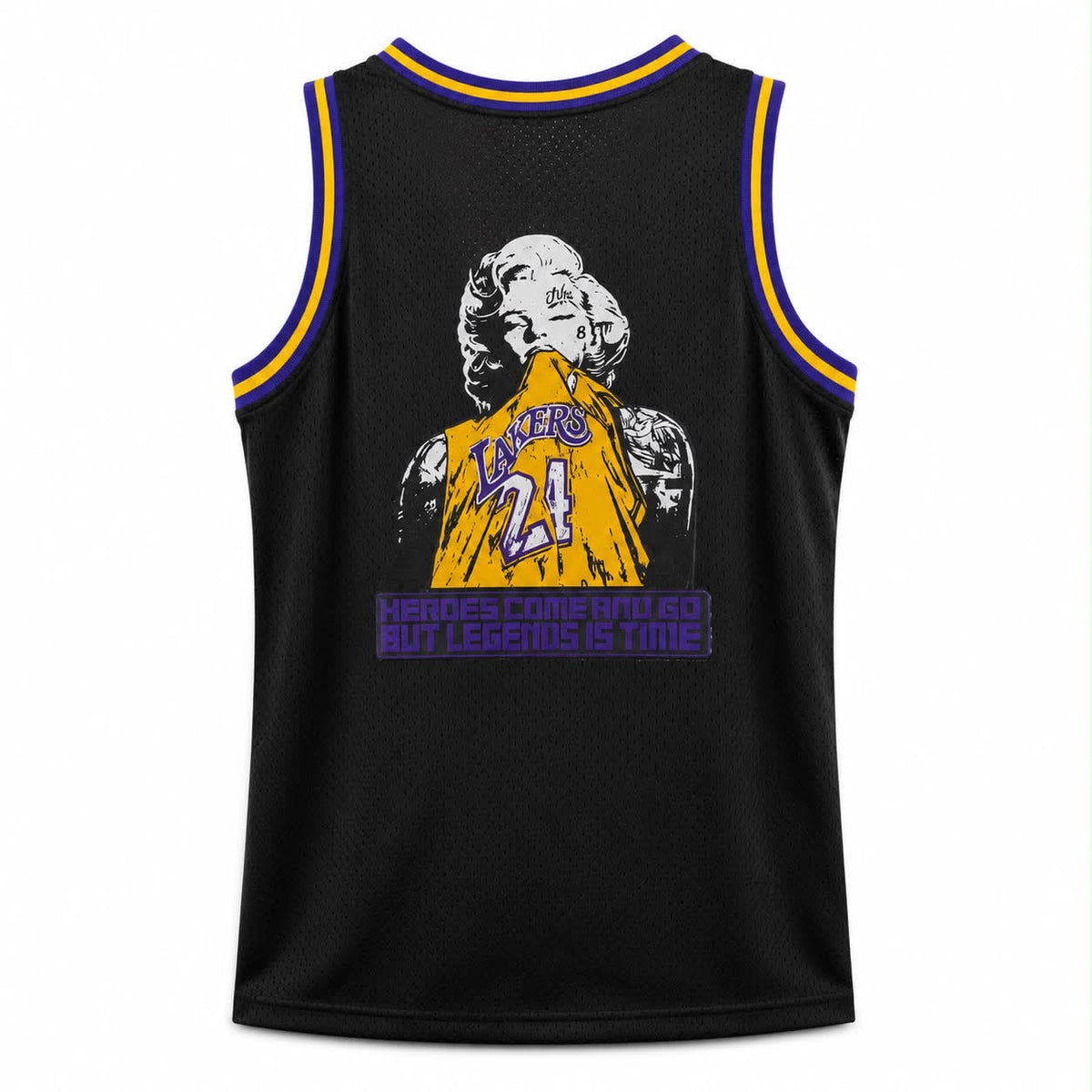 Kobe Bryant 324 Los Angeles Lakers Tribute Graphic Jersey