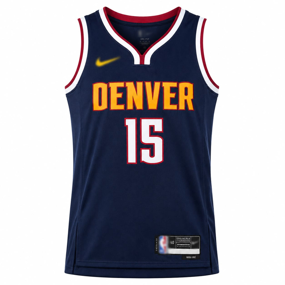 Denever Nuggets Nicola Jokic #15 Icon Basketball Jersey