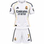 Vini JR Real Madrid Home Kit ( Jersey & Short) Set