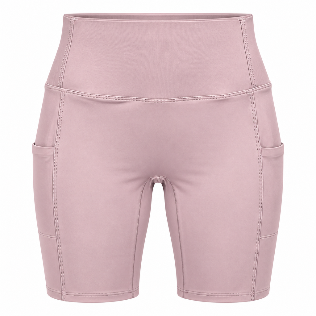 KORE Women High-Waisted Leggings Shorts With Pockets