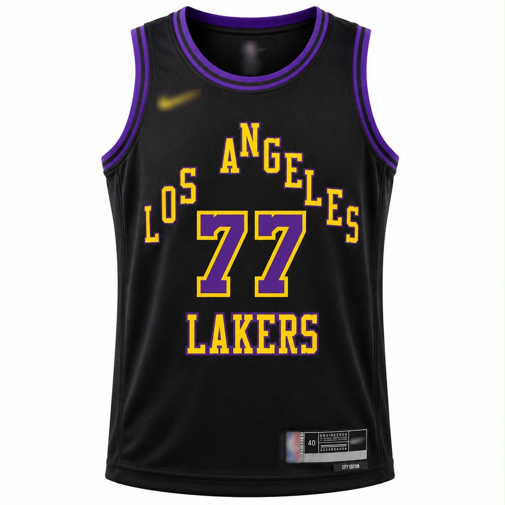 Los Angeles Lakers #77 Luka Doncic City Edition Basketbll Jersey