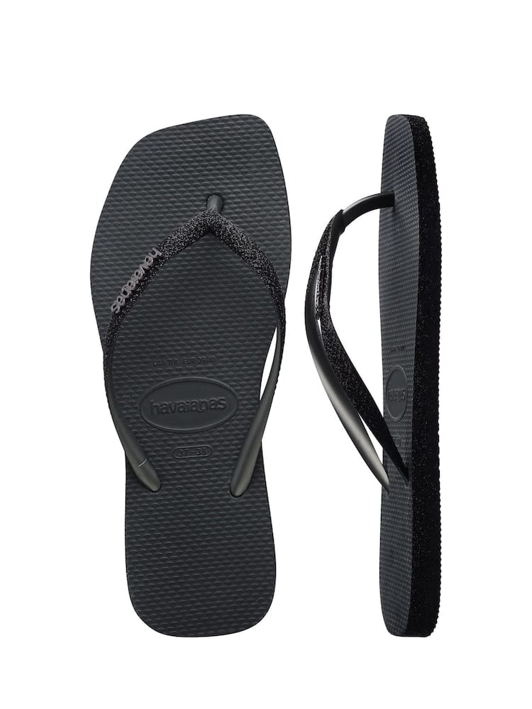 Havaianas Slim Square Sparkle Flip Flops