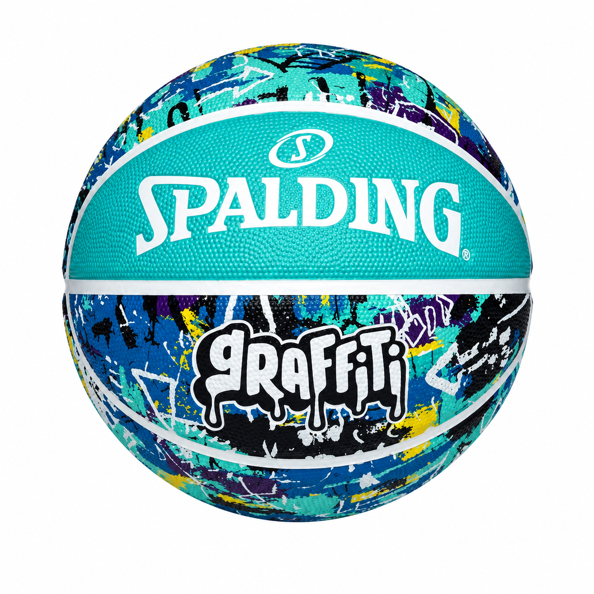 Spalding Graffiti Basketball Size 6 Blue