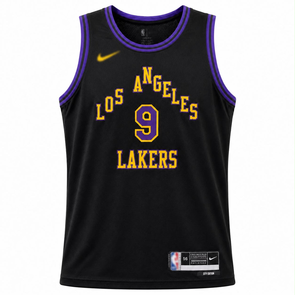 Los Angeles Lakers LeBron James Jr.#9 Basketball Jersey