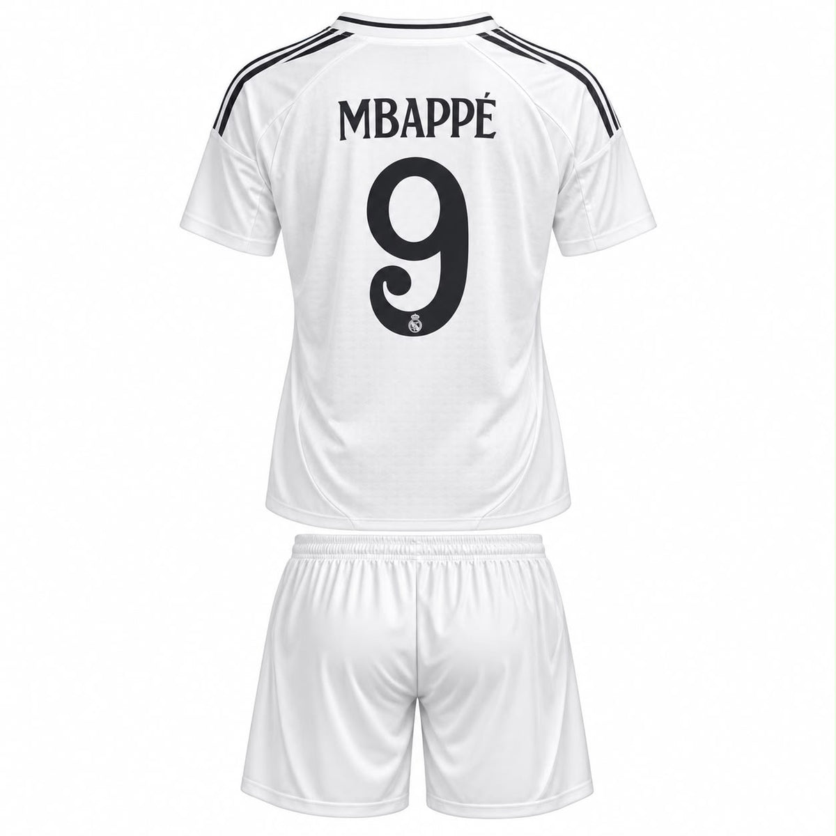 Kylian Mbappe Real Madrid Home Football Kit