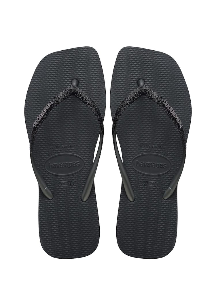 Havaianas Slim Square Sparkle Flip Flops