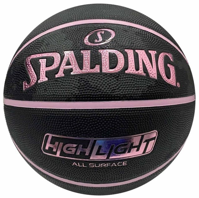 Spalding Highlight All Surface Outdoor Rubber Basketball