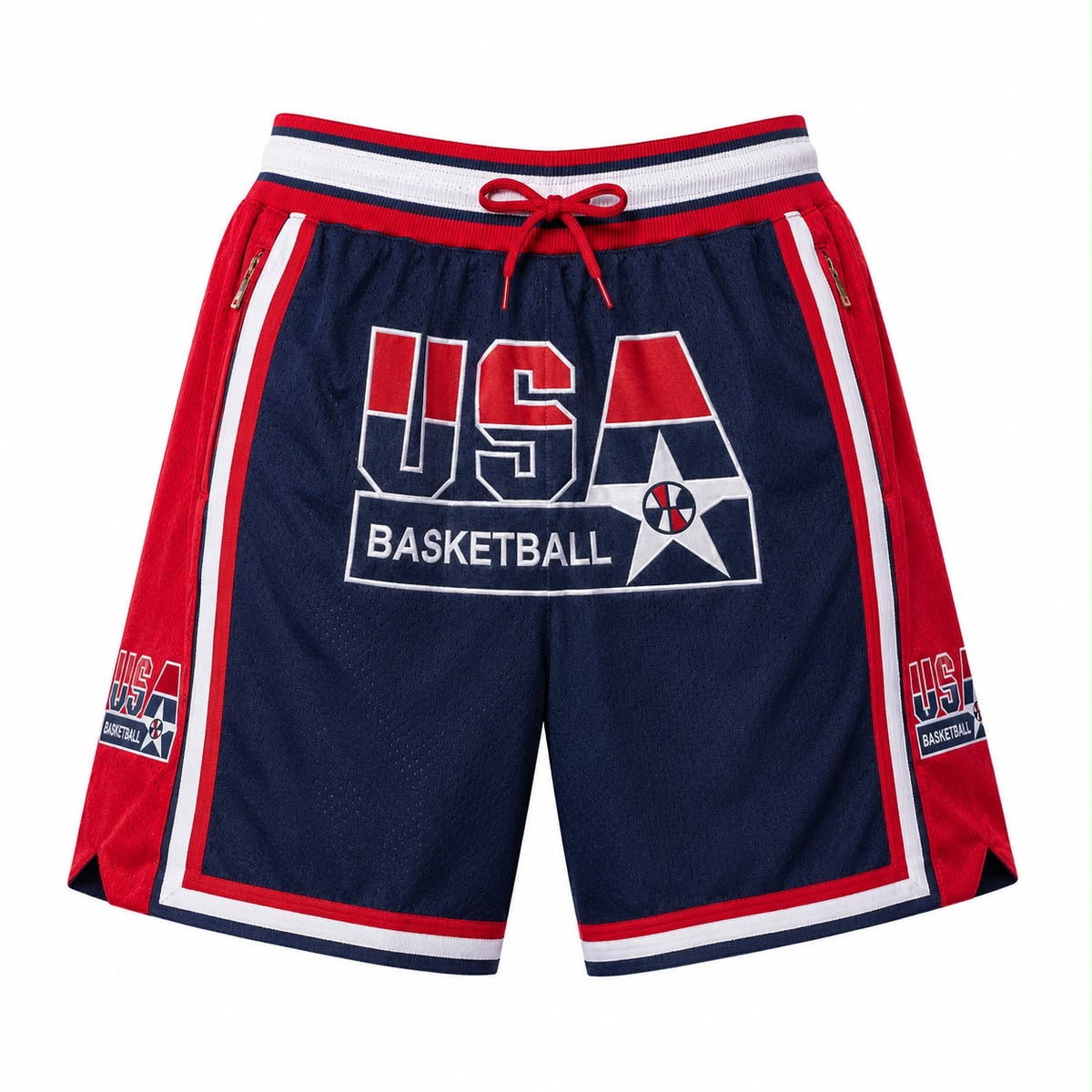 USA Basketball Retro Mesh Sports Regular Fit
