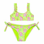 Girls 2 Pieces Graphic Swimwear