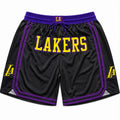 NBA Los Angeles Lakers City Edition Basketball Shorts-Regular Fit-