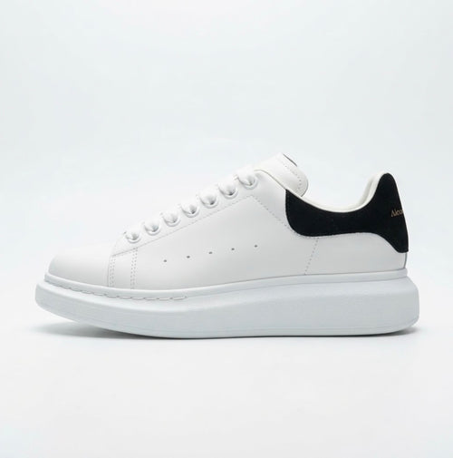 Chunky Sole Classic Leather Sneakers - Premium White Luxury Shoes