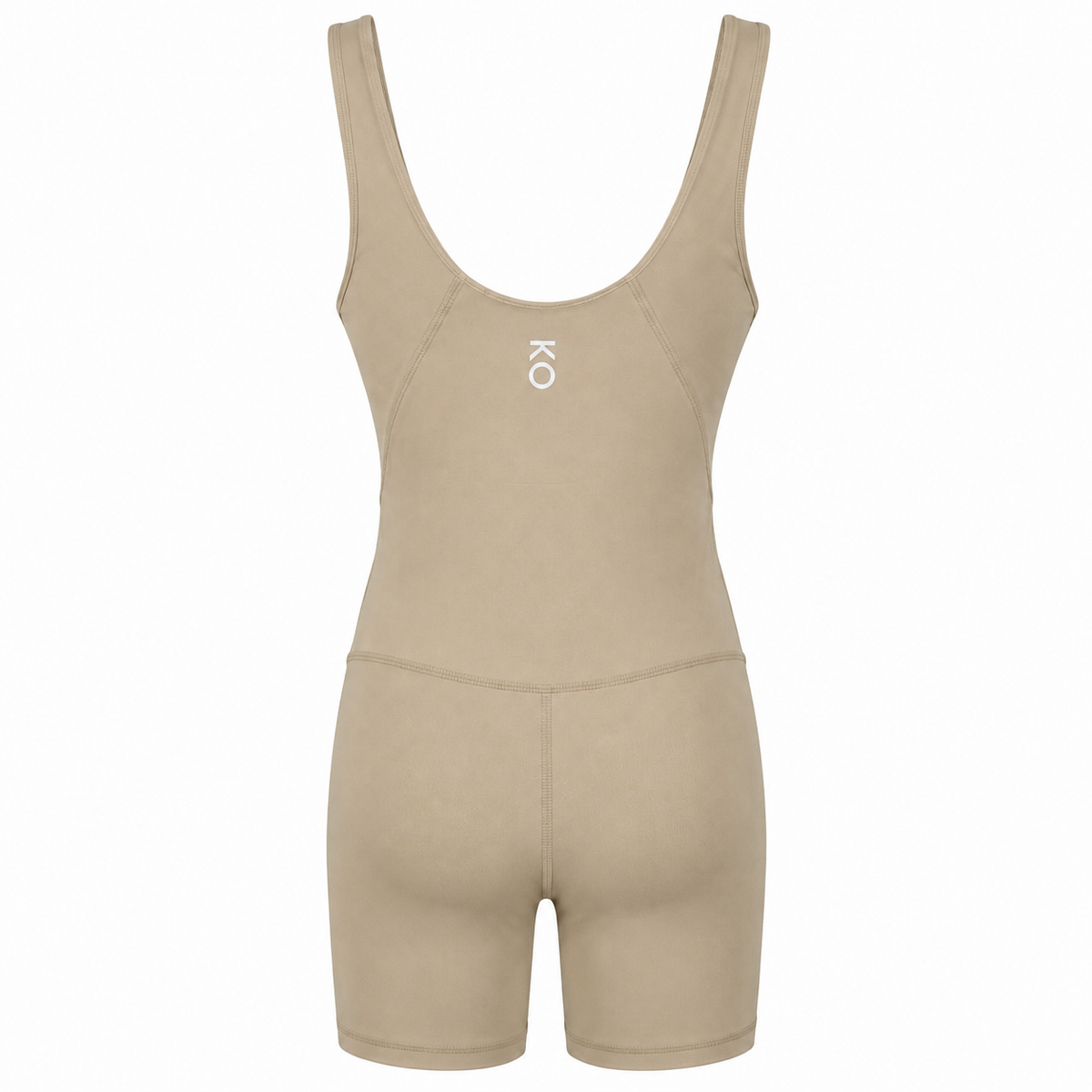 KORE WomenSeamless Scoop Neck Unitard Romper Shorts