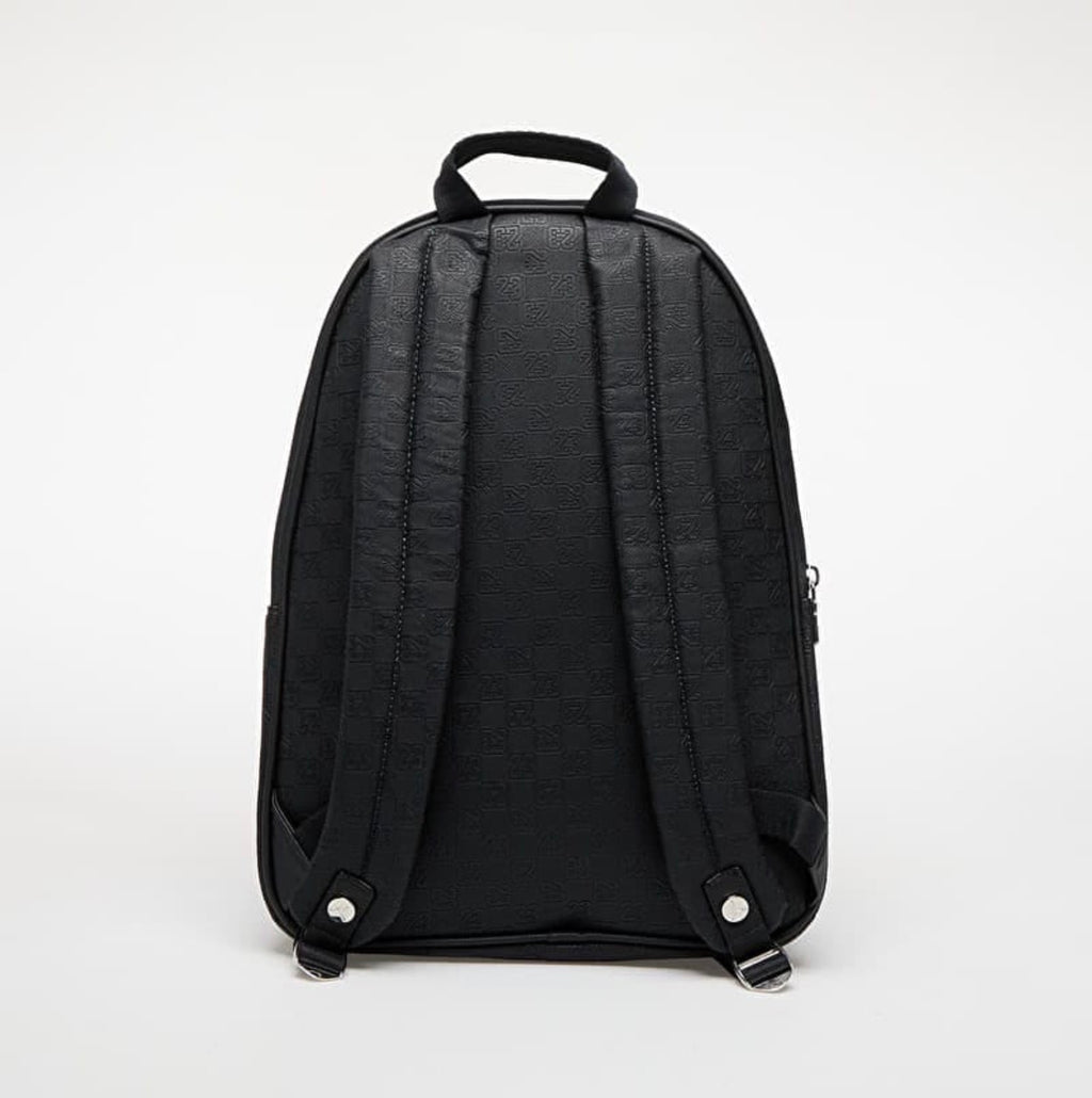 Monogram Denim Casual Backpack | 21L Everyday School & Travel Bag