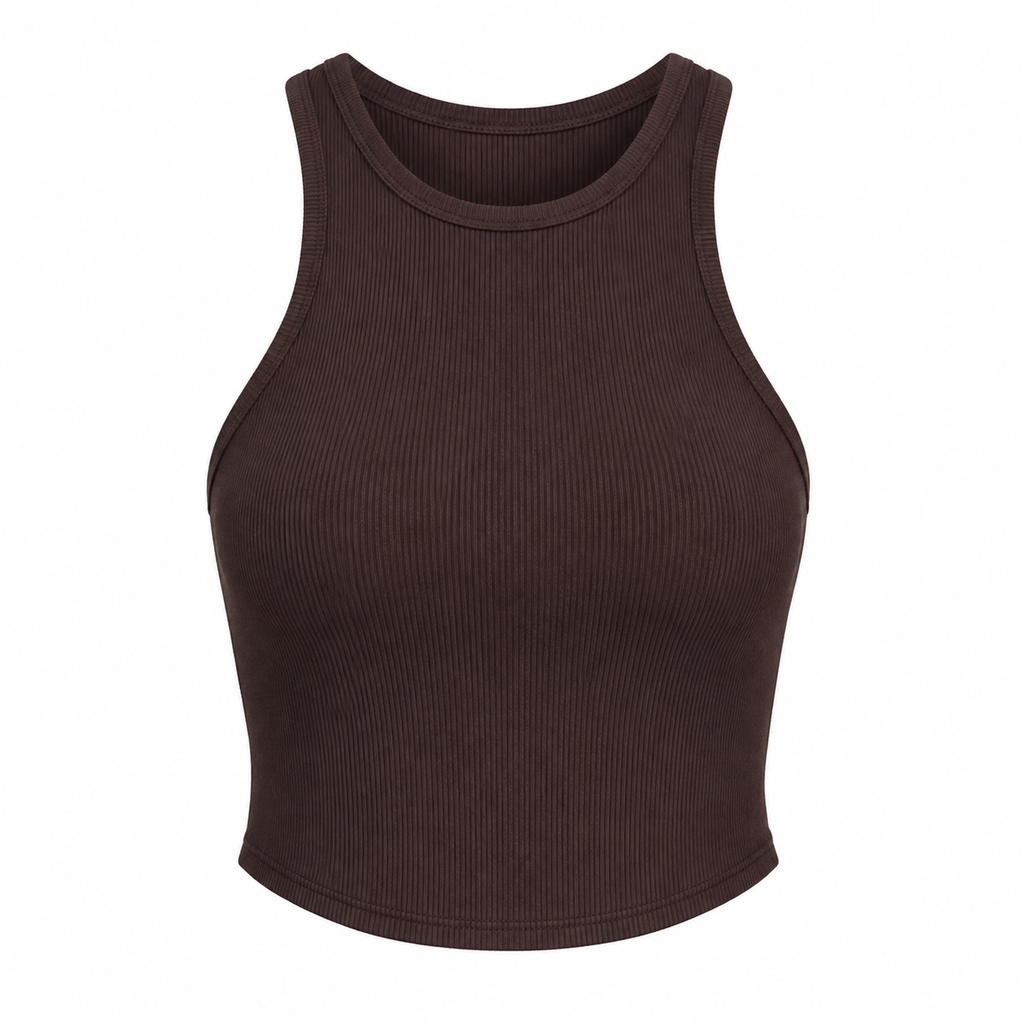 Under Armour RIVAL Top-Brown