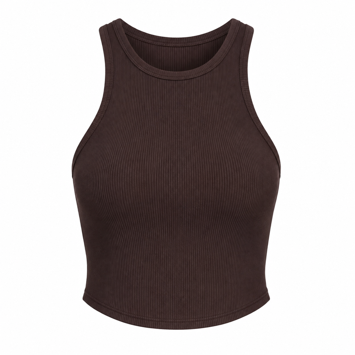 Under Armour RIVAL Top-Brown