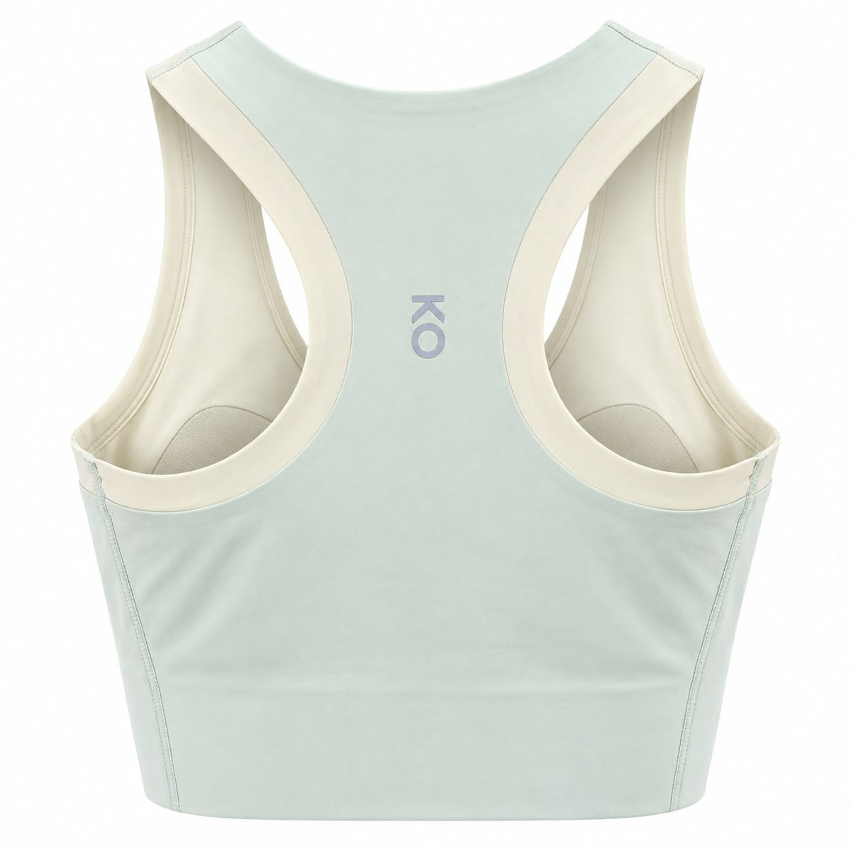 KORE Laser -Cut Cropped Tank Top Sports Bra