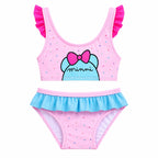 Girls 2 Pieces Graphic Swimwear