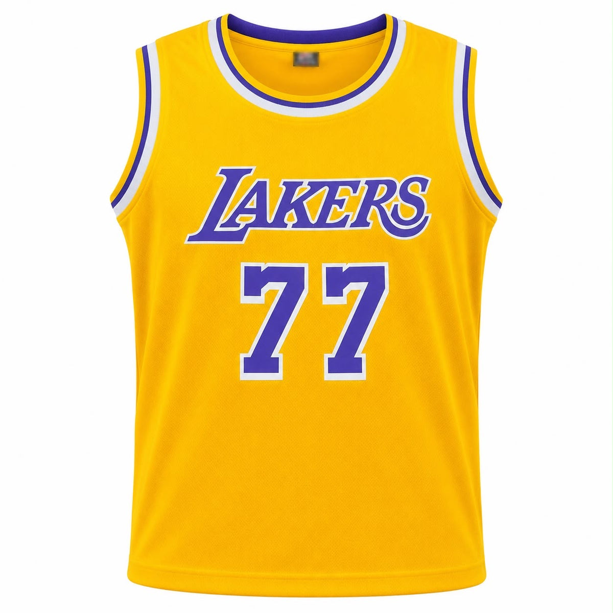 Luka Doncic #77 Los Angeles Lakers Basketball Jersey & Short Set