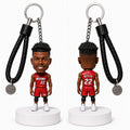 Basketball Players Statue Keychains
