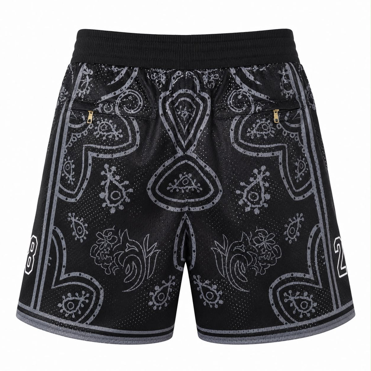 Men's Mamba Inspired Mesh Basketball Shorts Regular Fit
