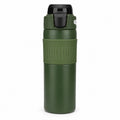 600ML Leakproof Stainless Steel Sport Water Bottle With Grip