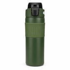 600ML Leakproof Stainless Steel Sport Water Bottle With Grip