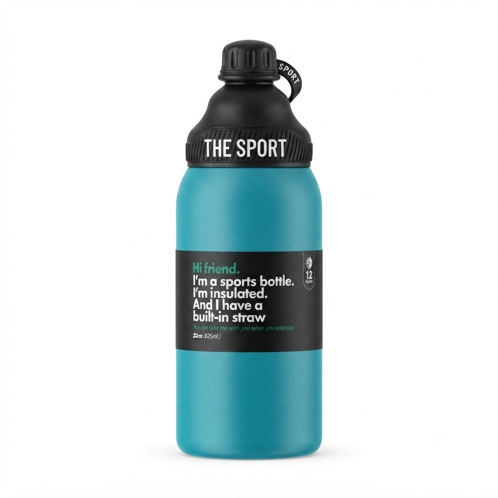 The Sport Insulated Stainless Steel Sports Water Bottle