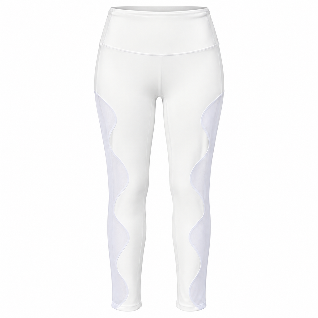 KORE Mesh Panel High-Waisted Leggings