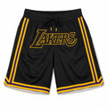 NBA Los Angeles Lakers Black Mamba Basketball Shorts-Regular Fit-