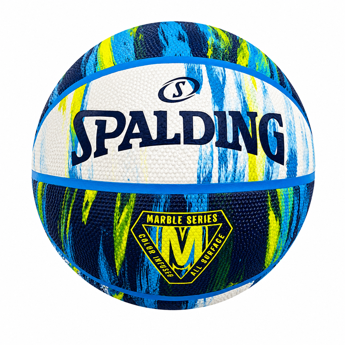 Spalding Marble Series All Surface Rubber Basketball