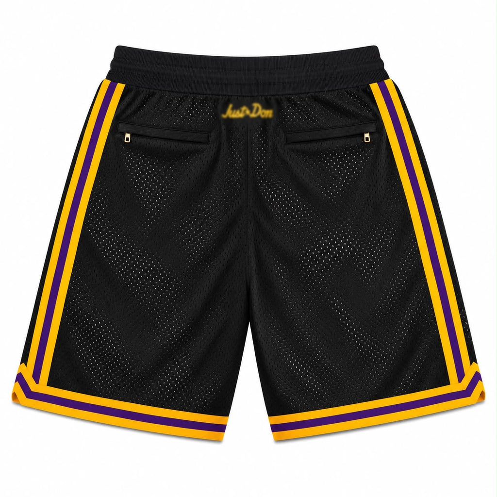 NBA Los Angeles Lakers Black Mamba Basketball Shorts-Regular Fit-