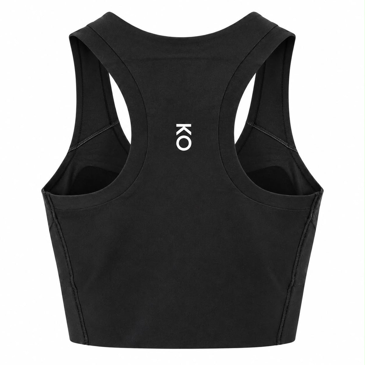 KORE Laser -Cut Cropped Tank Top Sports Bra