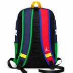 Multicolors Utility Backpack | Multi-Compartment Work to Gym Bag