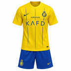 2023 Al Nassr Match Home Football Kit - (Jersey & Shorts ) Set